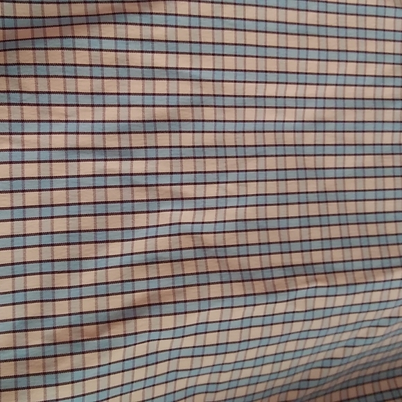 Bonobos button down shirt, pink/blue, size M slim - Picture 3 of 4